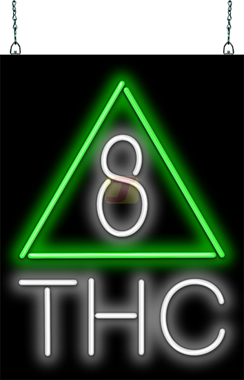 Delta 8 THC Neon Sign