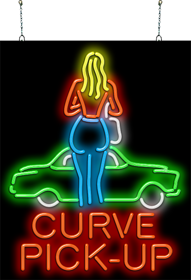 Curve Pick-Up Neon Sign