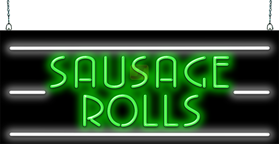 Sausage Rolls Neon Sign