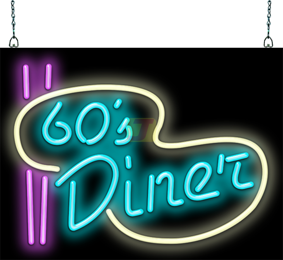 60's Diner Neon Sign