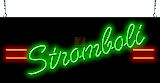 Stromboli Neon Sign