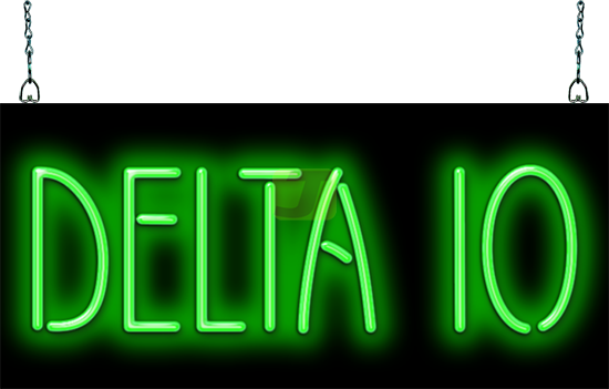 Delta 10 Neon Sign