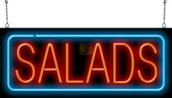 Salads Neon Sign