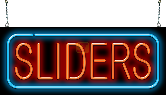 Sliders Neon Sign