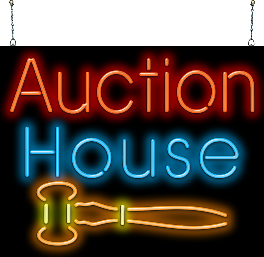 Auction House Neon Sign