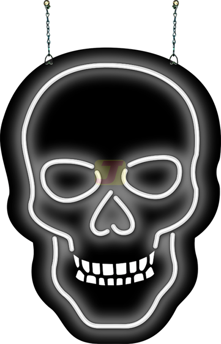 Skull Neon Sign