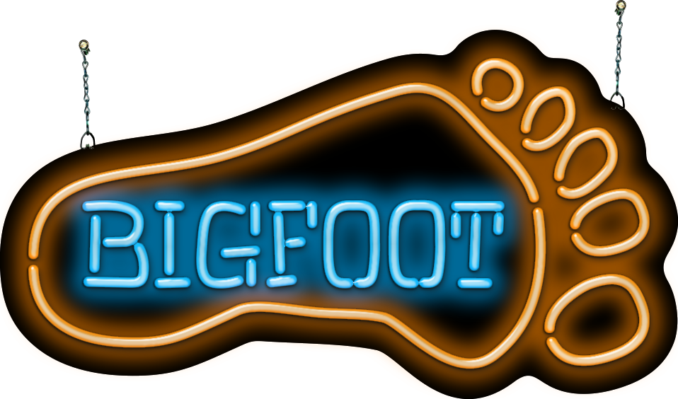 Bigfoot Neon Sign