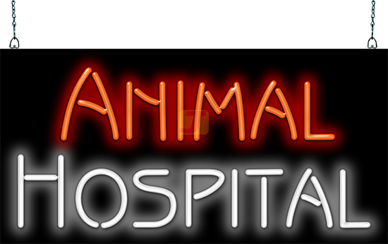 Animal Hospital Neon Sign