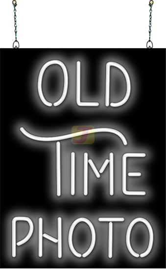 Old Time Photo Neon Sign