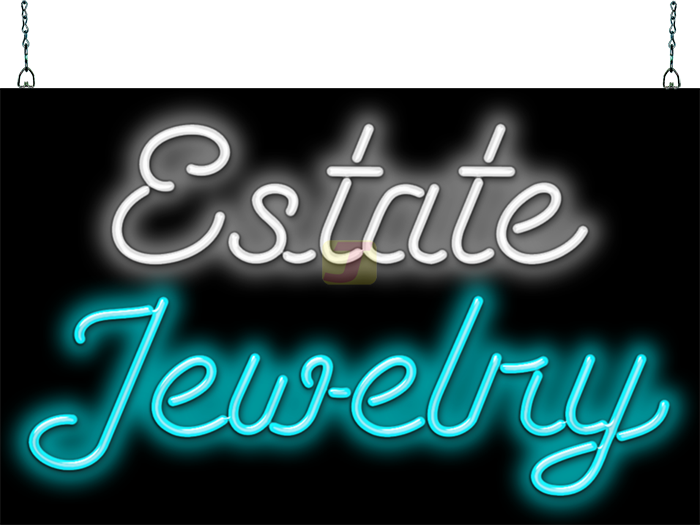Estate Jewelry Neon Sign