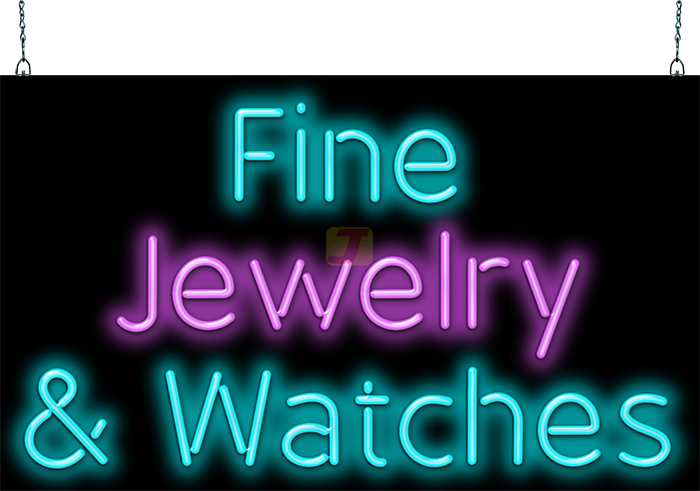 Fine Jewelry & Watches Neon Sign