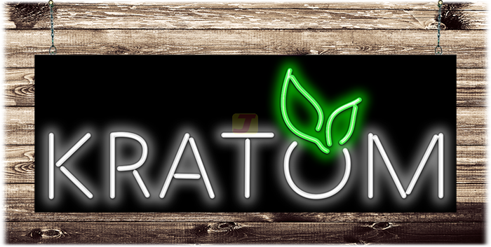 Large Kratom Neon Sign