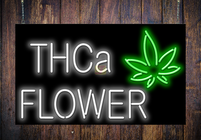 THCa Flower Neon Sign