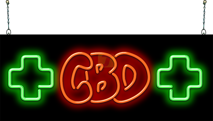 CBD Neon Sign