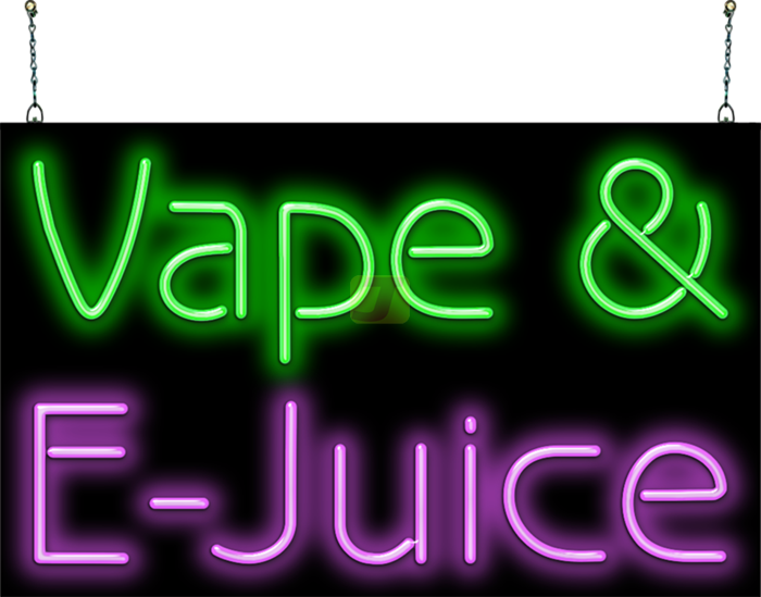 Vape & E-Juice Neon Sign