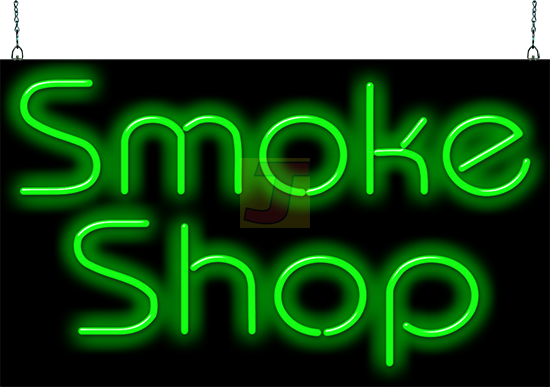 SuperSized Smoke Shop Neon Sign