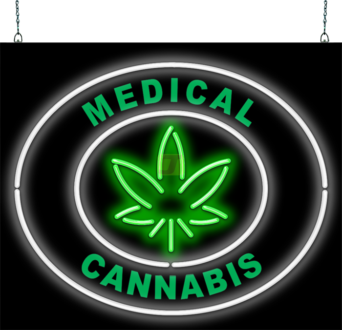 Medical Cannabis XL Neon Sign