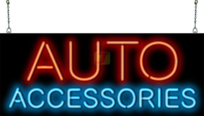 Auto Accessories Neon Sign