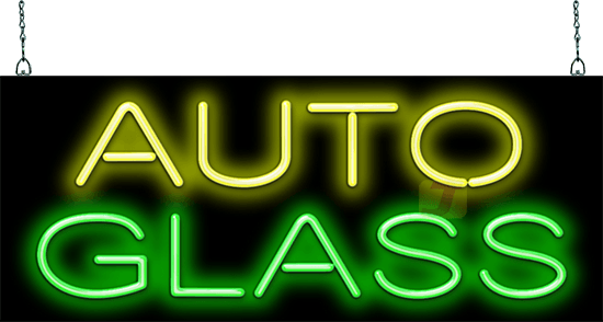 Auto Glass Neon Sign