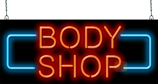 Body Shop Neon Sign