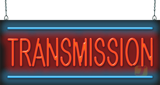 Transmission Neon Sign