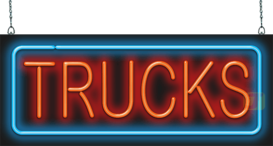 Trucks Neon Sign