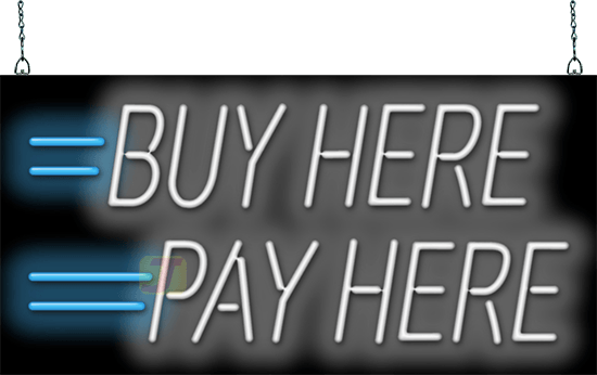 Buy Here Pay Here Neon Sign