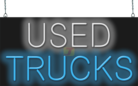 Used Trucks Neon Sign