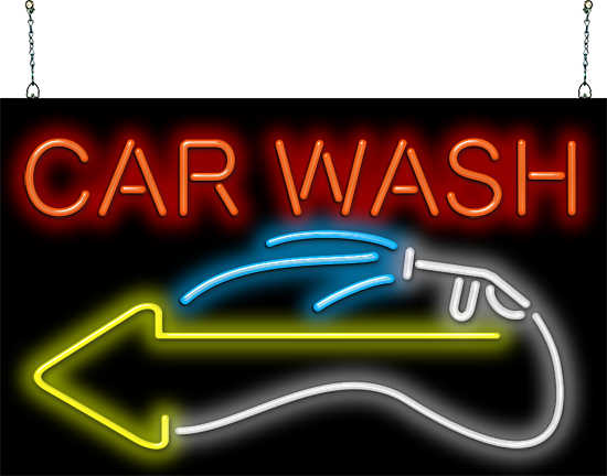 Car deals wash signs