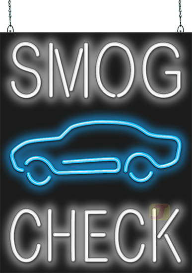 Smog Check Neon Sign