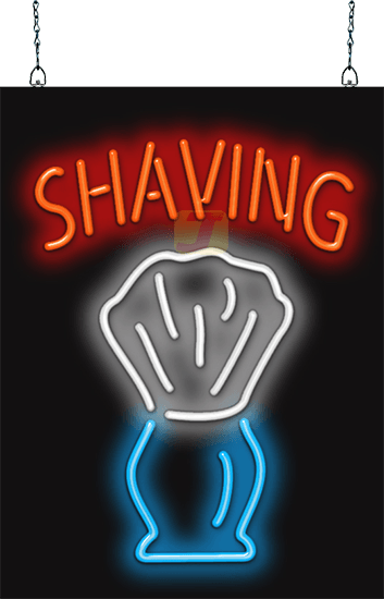 Shaving Neon Sign