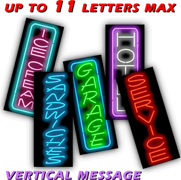 Custom Message Neon Sign - 11 Letters Max