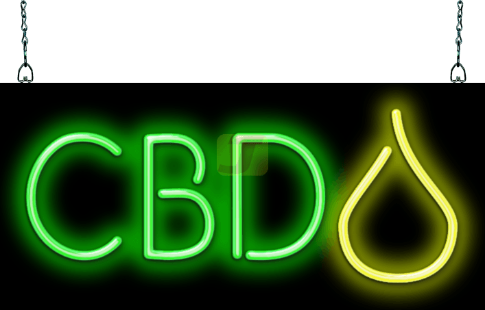 CBD Neon Sign