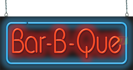 Bar-B-Que Neon Sign