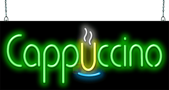 Cappuccino Neon Sign