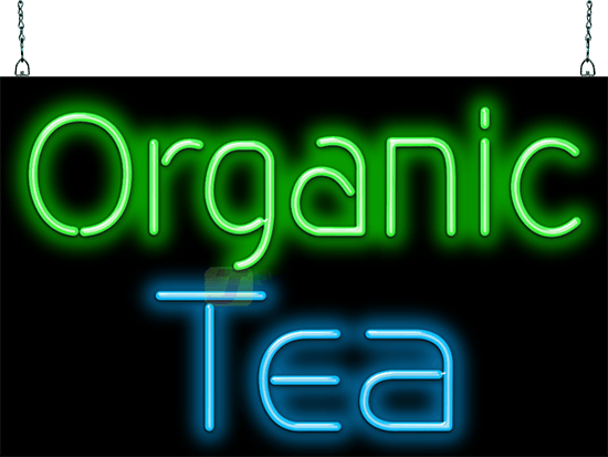 Organic Tea Neon Sign