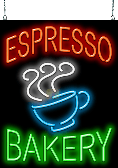 Espresso Bakery Neon Sign