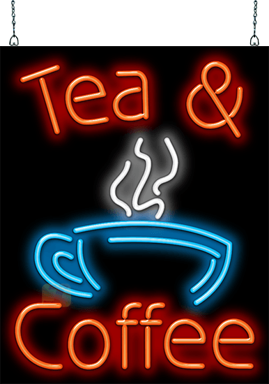Tea & Coffee Neon Sign