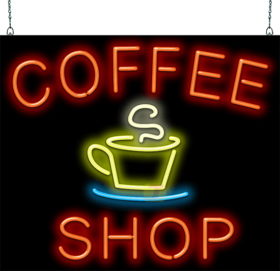 Coffee Shop  Neon Sign