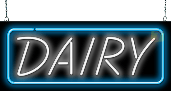 Dairy Neon Sign
