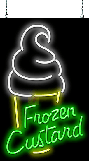 Frozen Custard Neon Sign