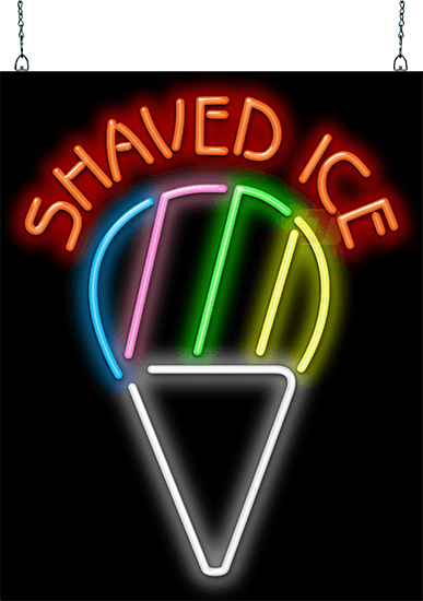 Shaved Ice Neon Sign