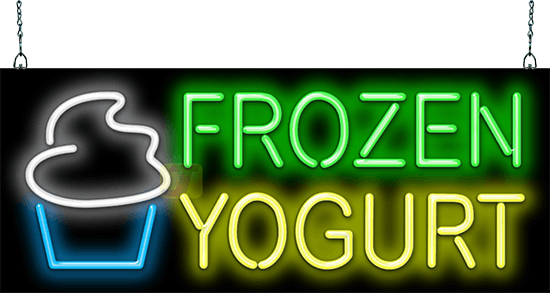 Frozen Yogurt Neon Sign