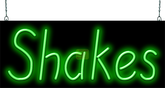 Shakes Neon Sign