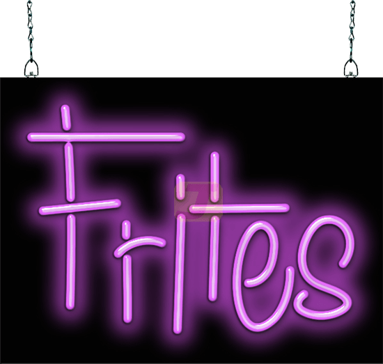 Frites Neon Sign