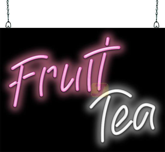 Fruit Tea Neon Sign