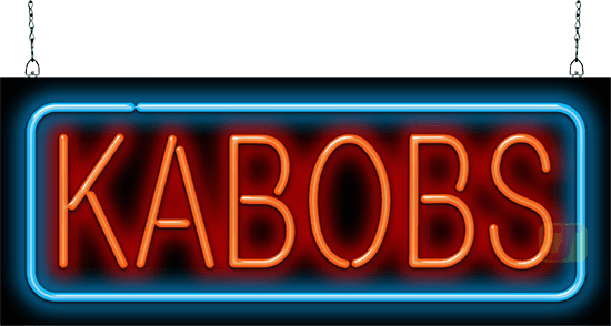 Kabobs Neon Sign