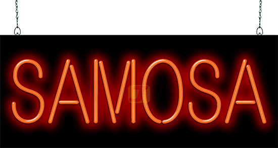 Samosa Neon Sign