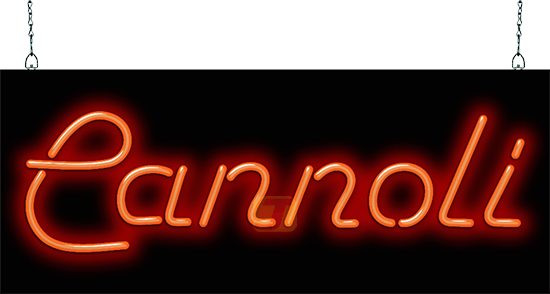 Cannoli Neon Sign