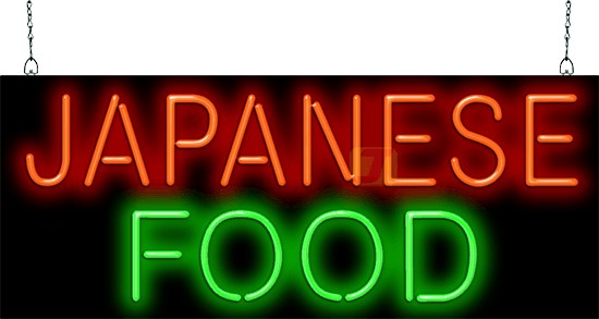 Japanese Food Neon Sign